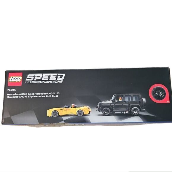 LEGO Speed Champions 76924 Mercedes AMG G 63 & AMG SL 63 808pcs NWT - Picture 2 of 3